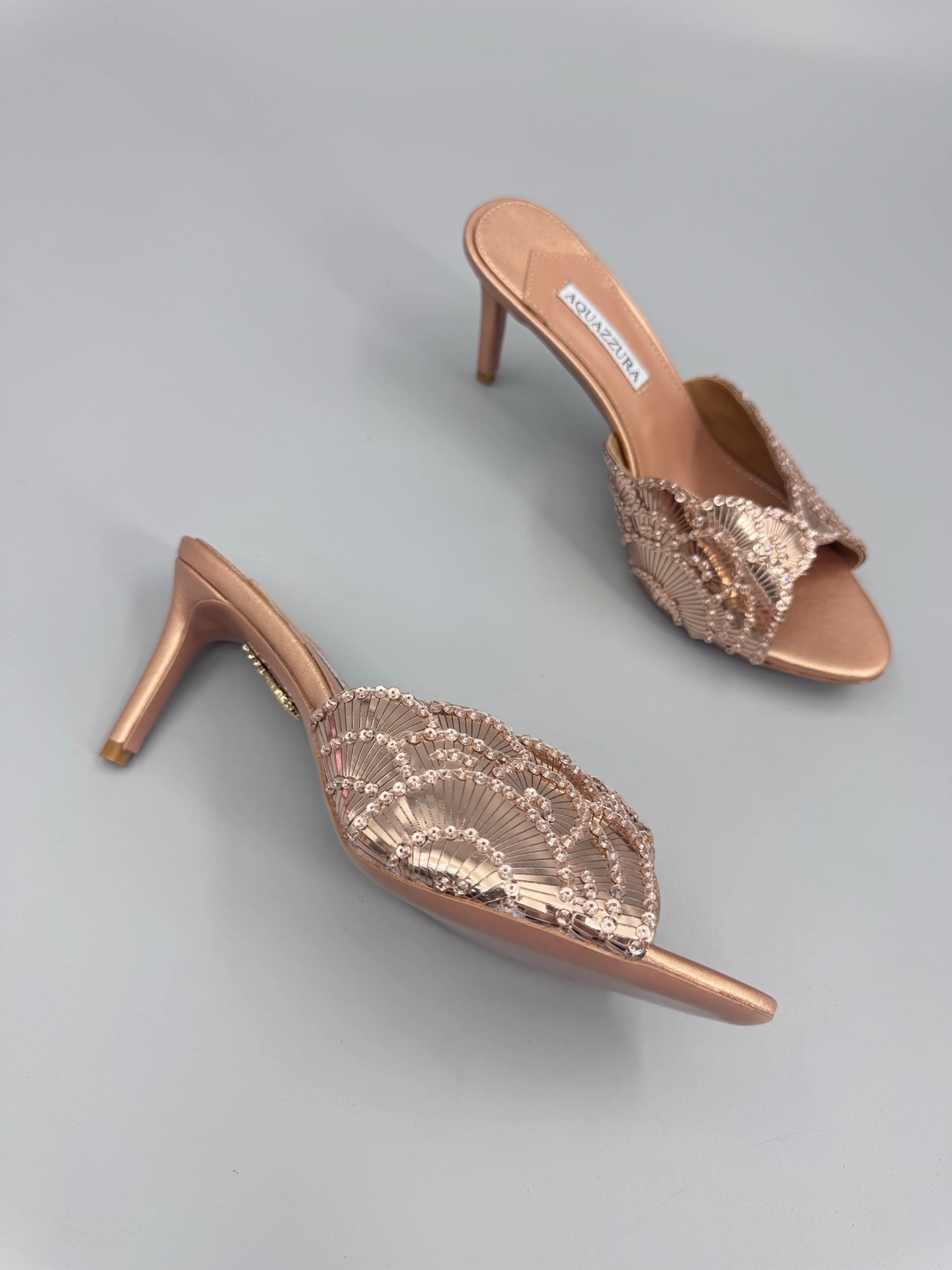 COCO--1QU1ZZUR1 GASHIGL0-NLP-ICE Heel height：8.5CM sheepskin item:E-X555M0599B